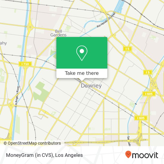MoneyGram (in CVS) map