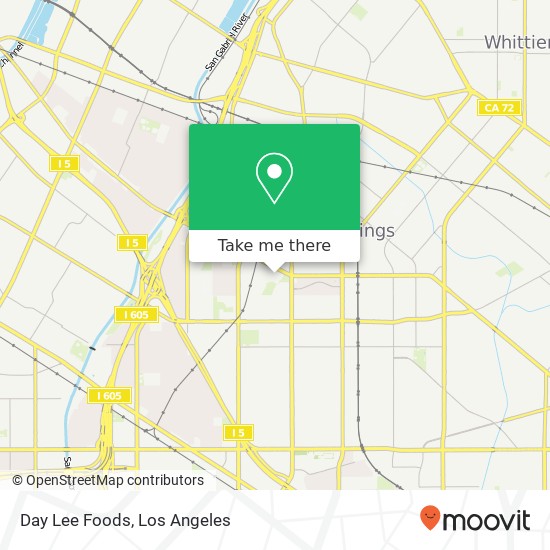 Day Lee Foods map