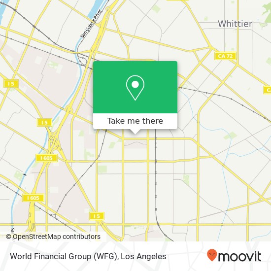 World Financial Group (WFG) map