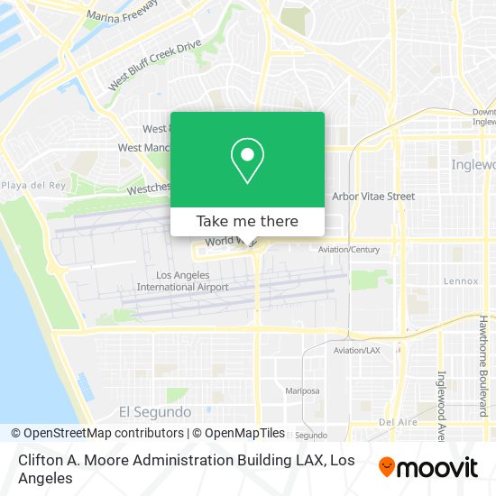 Mapa de Clifton A. Moore Administration Building LAX