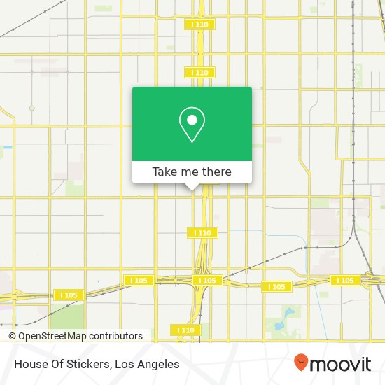 House Of Stickers map