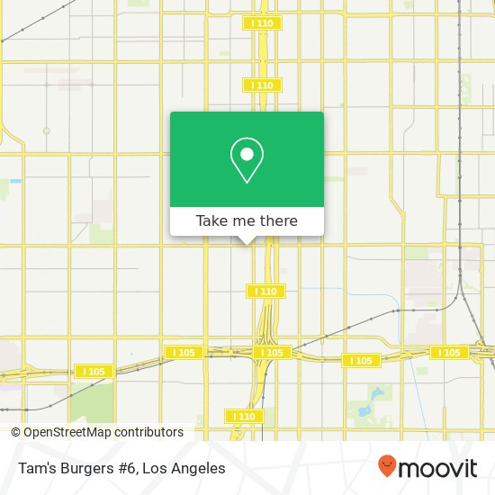 Tam's Burgers #6 map