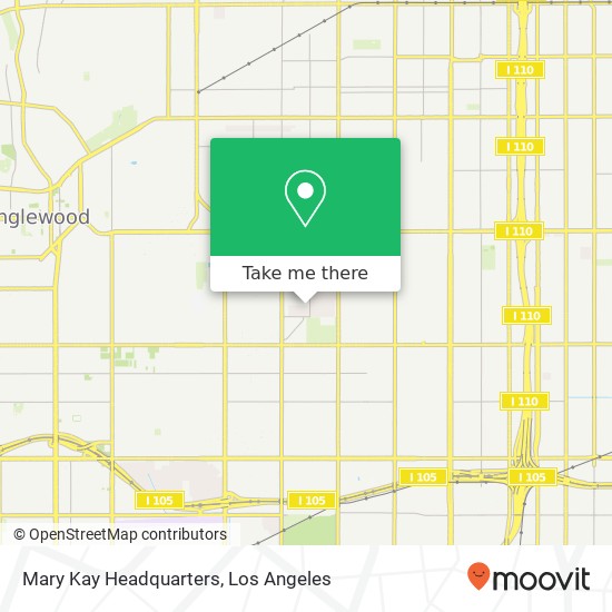 Mary Kay Headquarters map