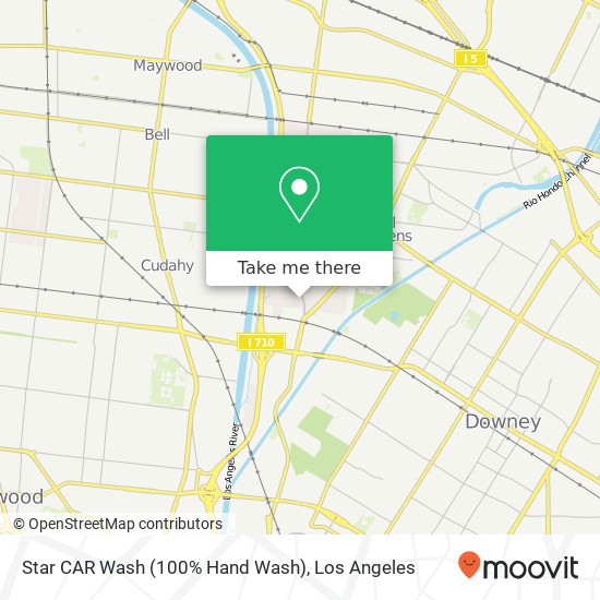 Star CAR Wash (100% Hand Wash) map