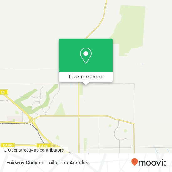 Mapa de Fairway Canyon Trails
