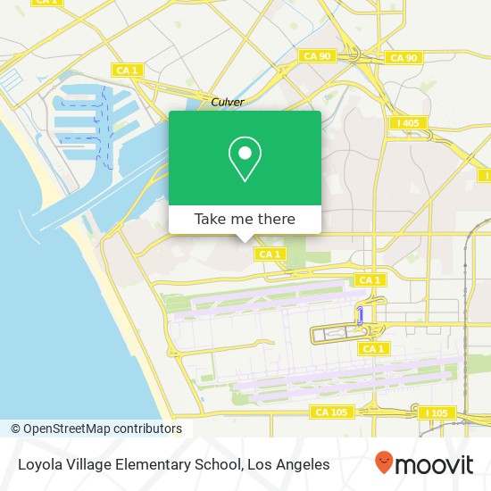 Loyola Village Elementary School map