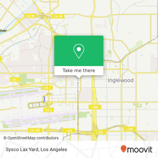 Sysco Lax Yard map