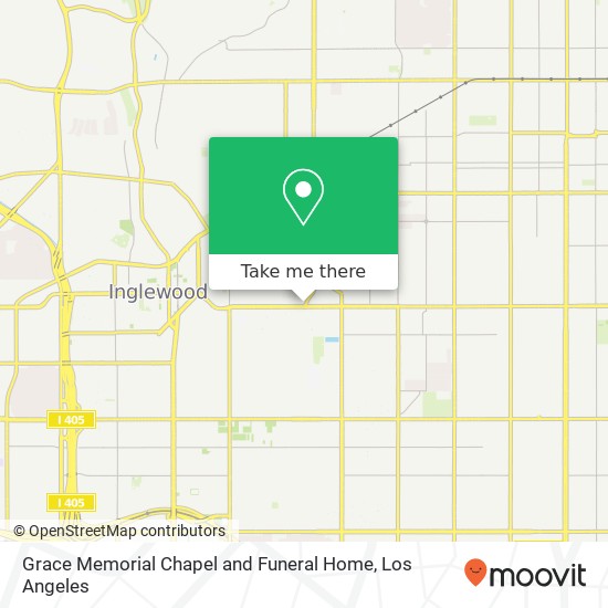 Mapa de Grace Memorial Chapel and Funeral Home