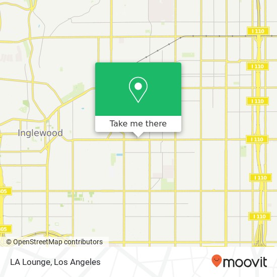 LA Lounge map