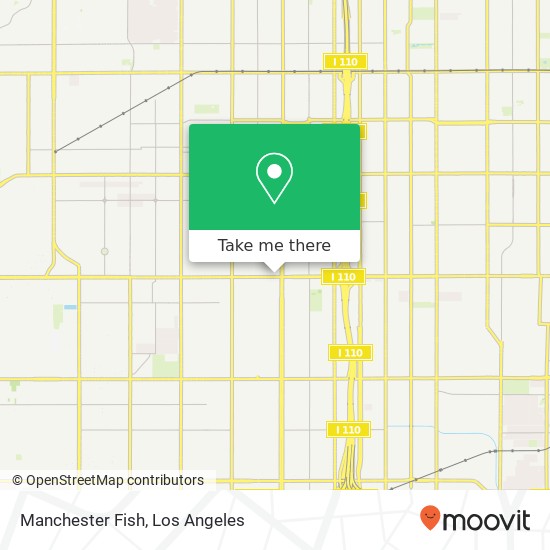 Mapa de Manchester Fish