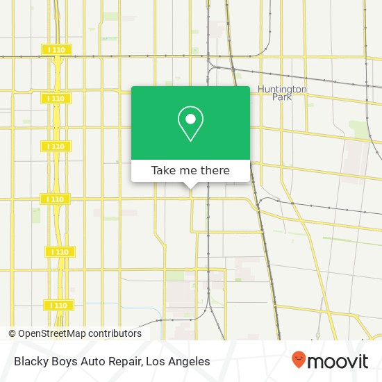 Mapa de Blacky Boys Auto Repair