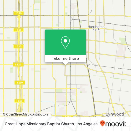 Great Hope Missionary Baptist Church map