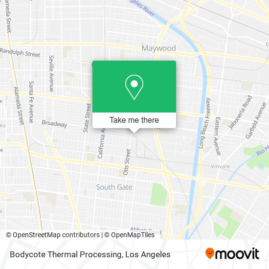 Bodycote Thermal Processing map