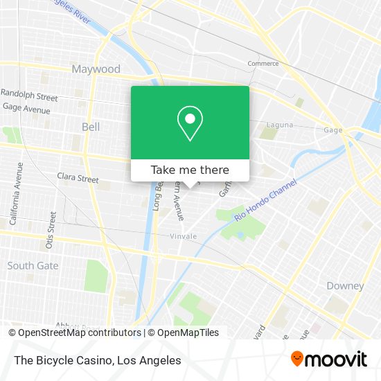 The Bicycle Casino map