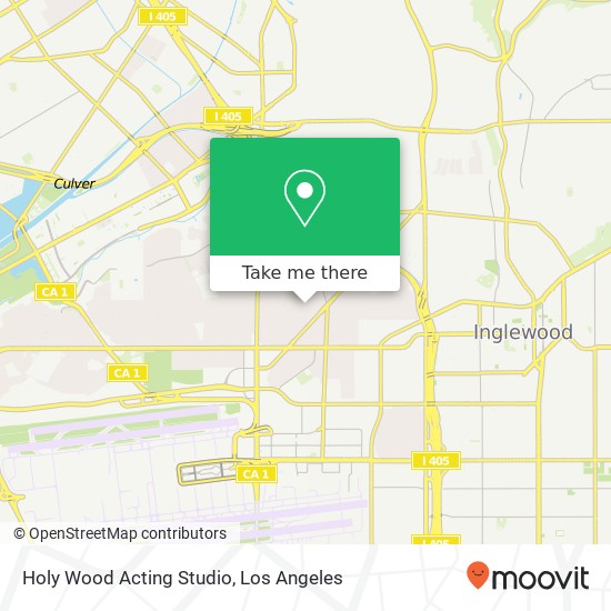 Holy Wood Acting Studio map