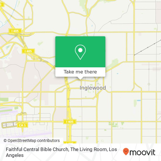 Faithful Central Bible Church, The Living Room map