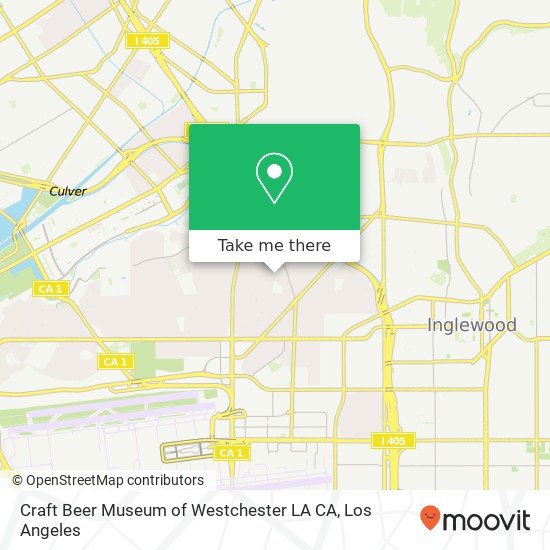 Craft Beer Museum of Westchester LA CA map