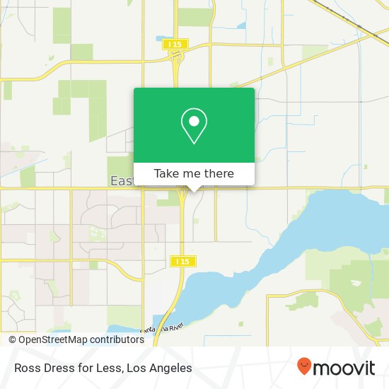 Mapa de Ross Dress for Less