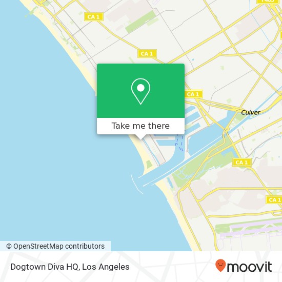 Dogtown Diva HQ map