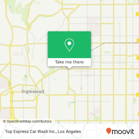 Top Express Car Wash Inc. map