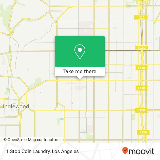 1 Stop Coin Laundry map