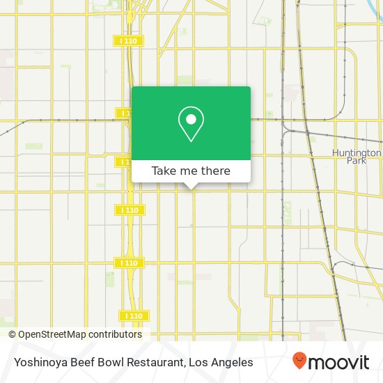 Mapa de Yoshinoya Beef Bowl Restaurant