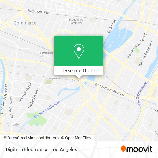 Digitron Electronics map