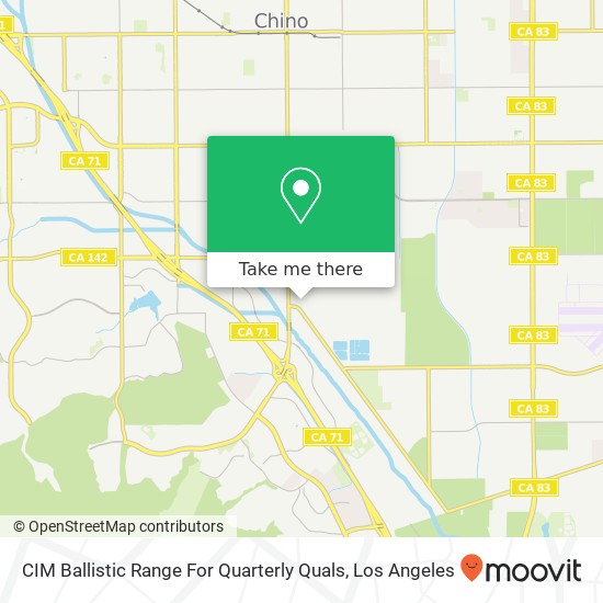 CIM Ballistic Range For Quarterly Quals map