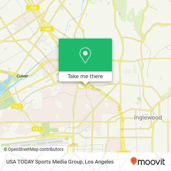 Mapa de USA TODAY Sports Media Group