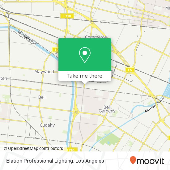 Elation Professional Lighting map