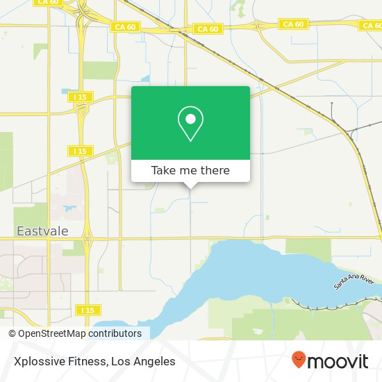 Mapa de Xplossive Fitness