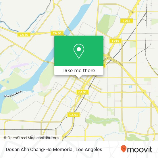 Mapa de Dosan Ahn Chang-Ho Memorial