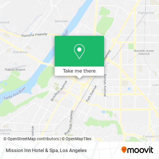 Mission Inn Hotel & Spa map