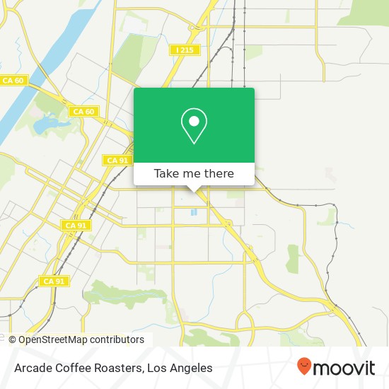 Mapa de Arcade Coffee Roasters