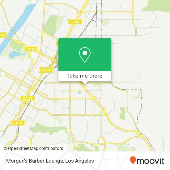 Mapa de Morgan's Barber Lounge