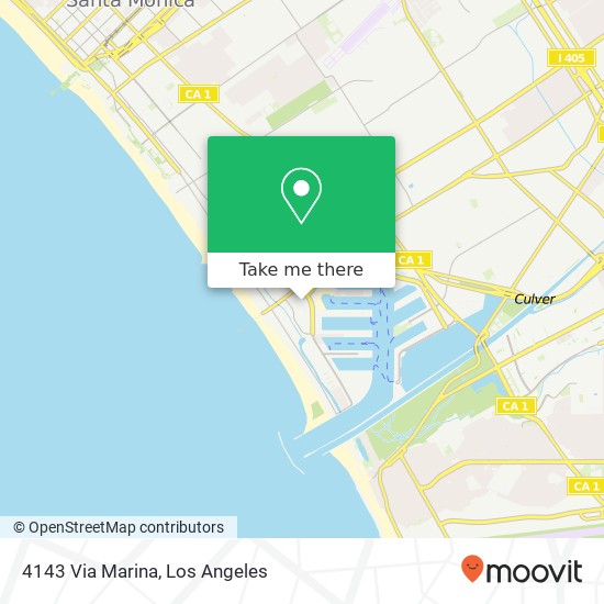 4143 Via Marina map