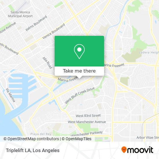 Mapa de Triplelift LA