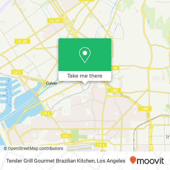 Mapa de Tender Grill Gourmet Brazilian Kitchen