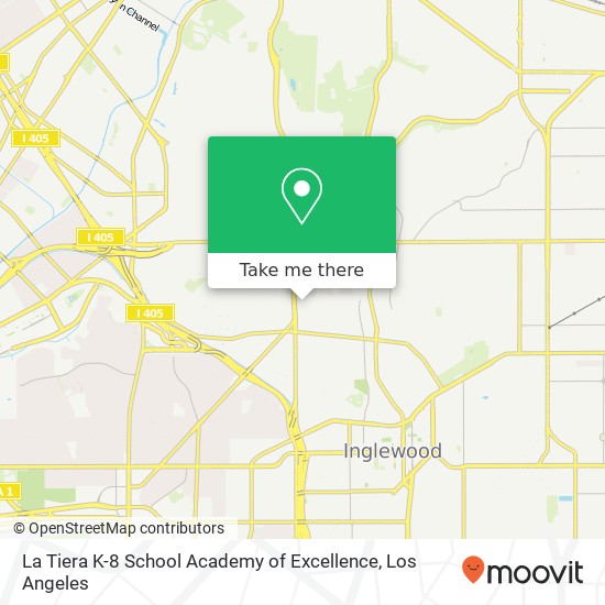 Mapa de La Tiera K-8 School Academy of Excellence