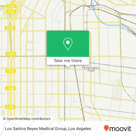 Los Santos Reyes Medical Group map