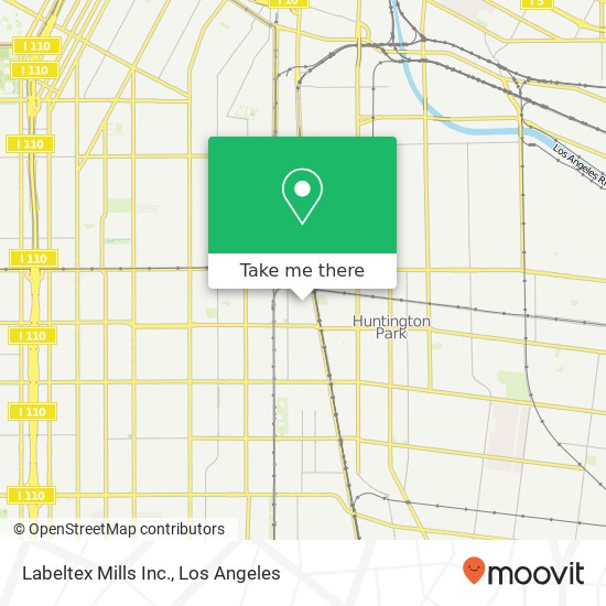 Labeltex Mills Inc. map