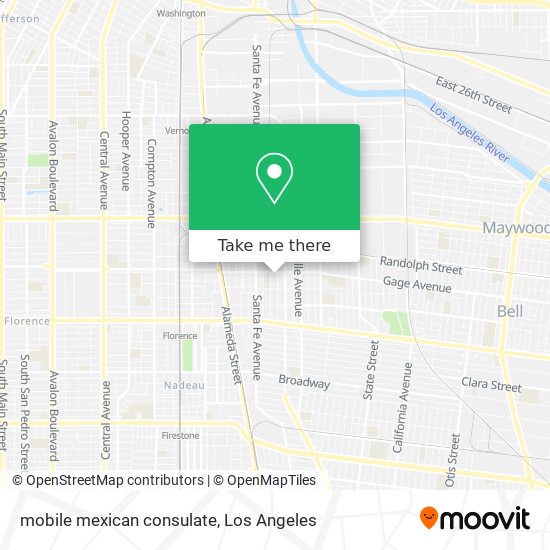 Mapa de mobile mexican consulate