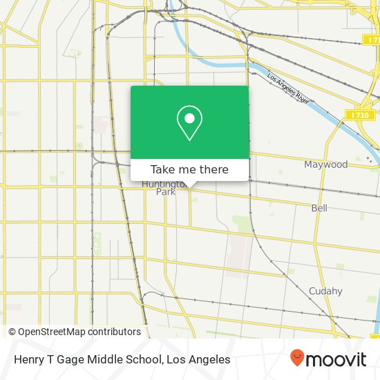Mapa de Henry T Gage Middle School