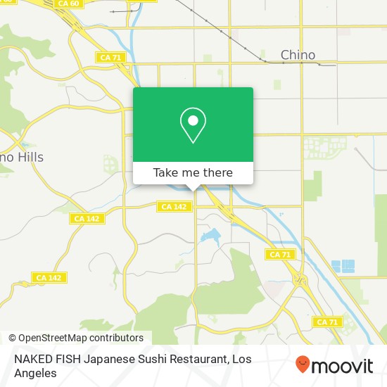 NAKED FISH Japanese Sushi Restaurant map