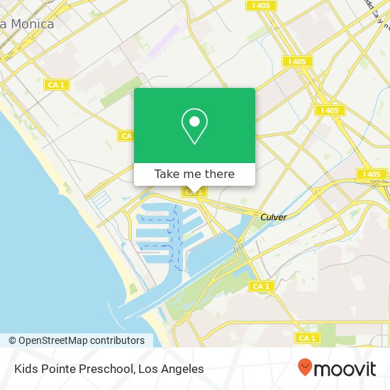 Mapa de Kids Pointe Preschool