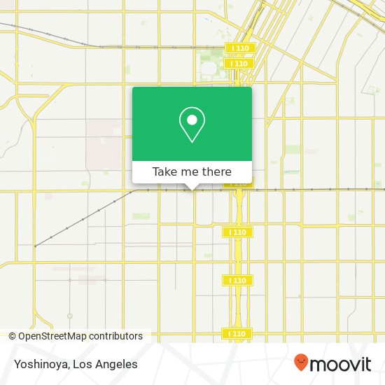 Yoshinoya map