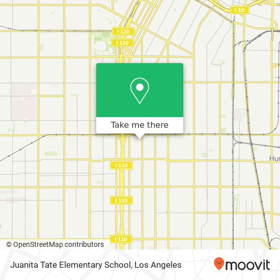 Juanita Tate Elementary School map