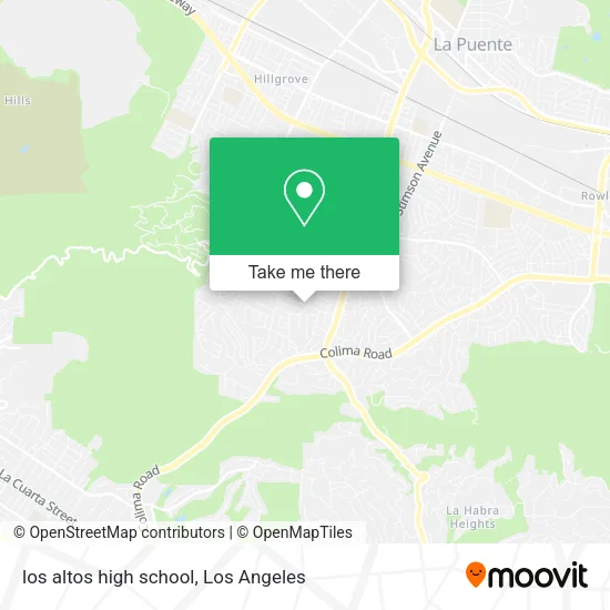 los altos high school map