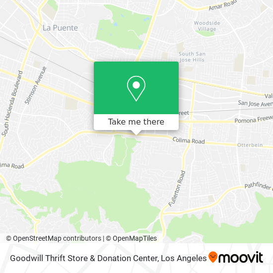 Mapa de Goodwill Thrift Store & Donation Center