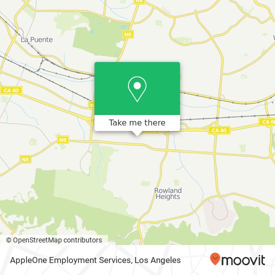 AppleOne Employment Services map